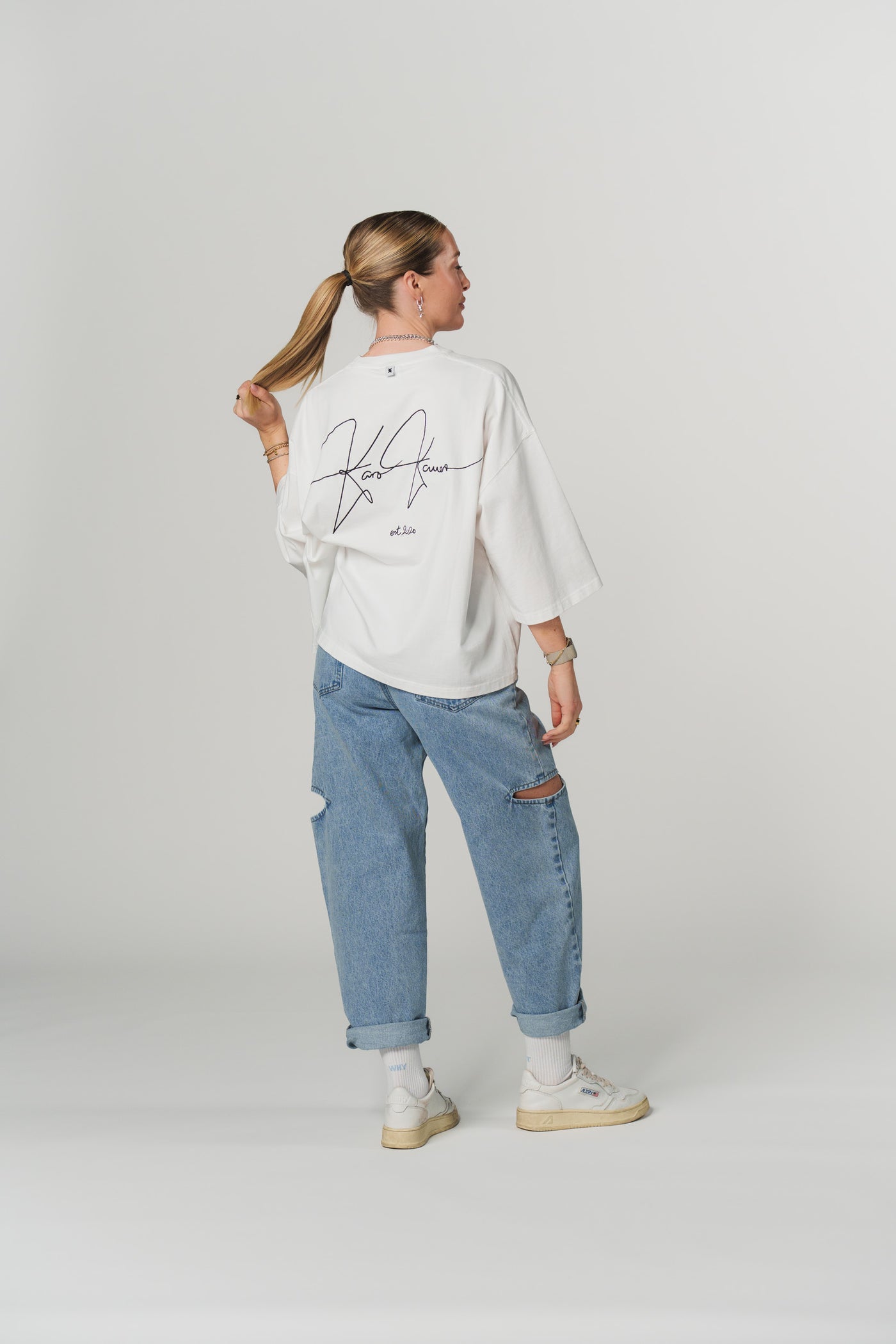 T-Shirt Cropped White
