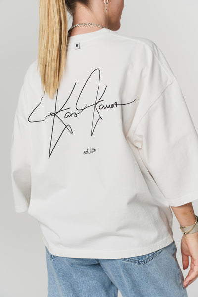 T-Shirt Cropped White