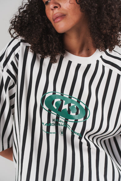 T-Shirt Cropped Stripes