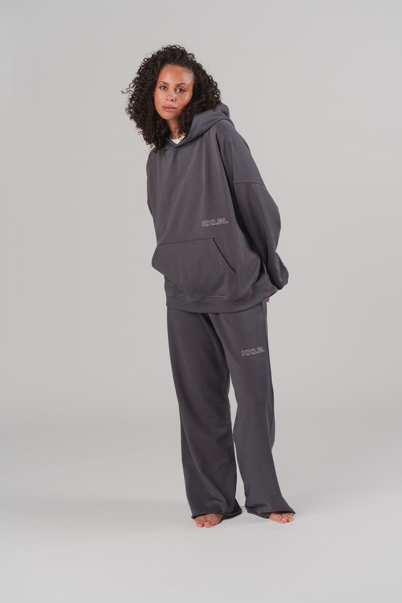 Basic Hoodie Dark Grey