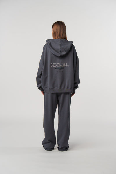 Basic Hoodie Dark Grey