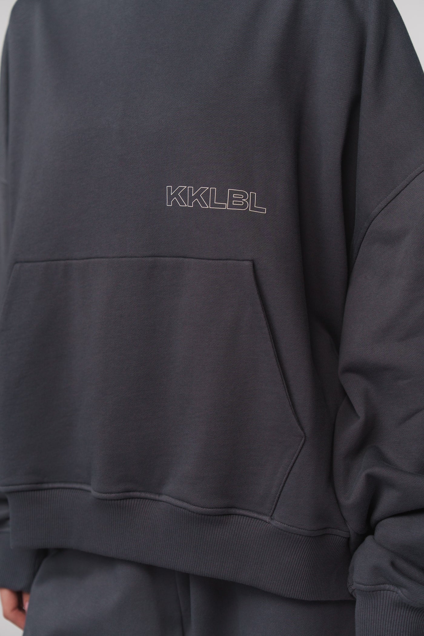 Basic Hoodie Dark Grey