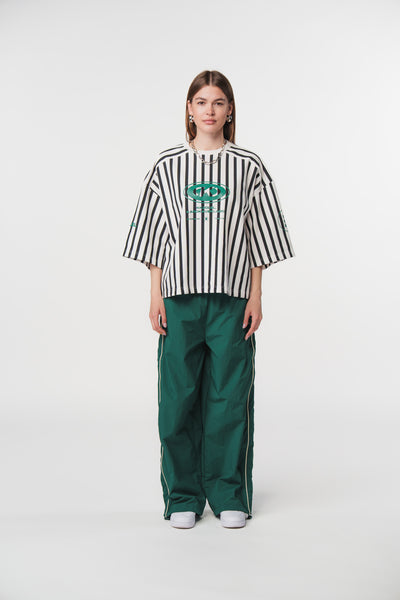 T-Shirt Cropped Stripes