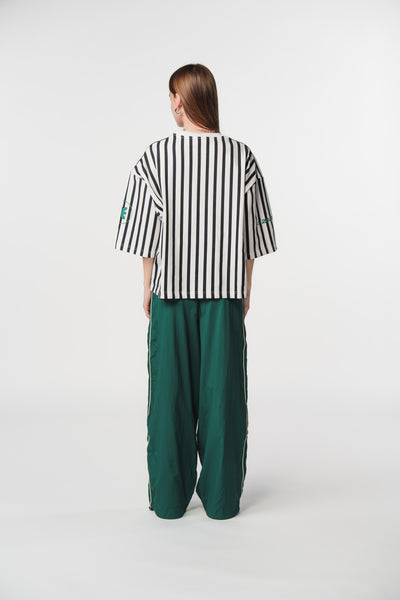 T-Shirt Cropped Stripes