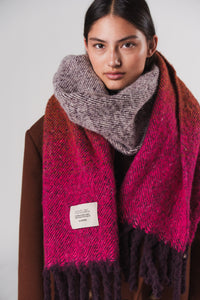Scarf Gradient Pink