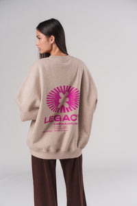Sweater Legacy Beige Melange