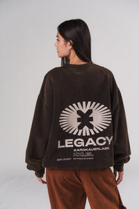 Sweater Legacy Washed Brown