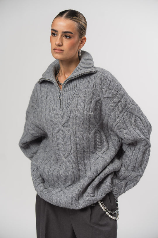 Bild von Knit Sweater Dark Grey  aus Story 526 Kollektion