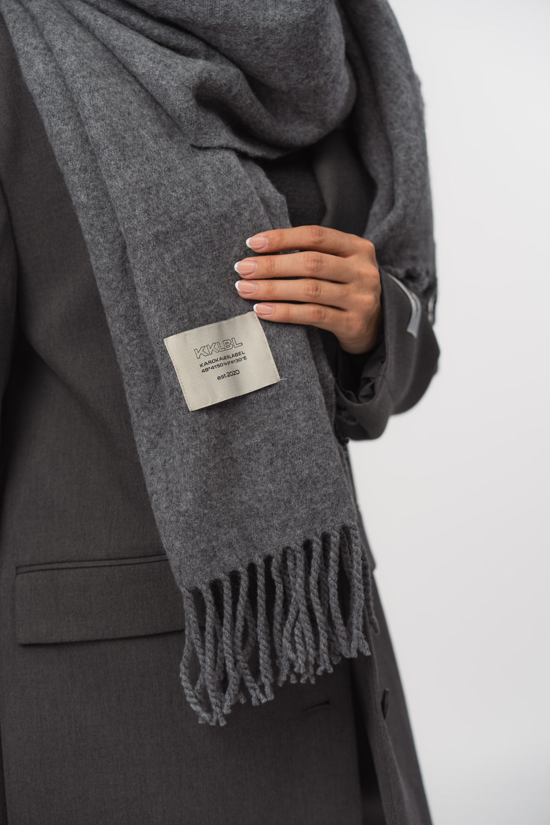 Scarf Darkgrey