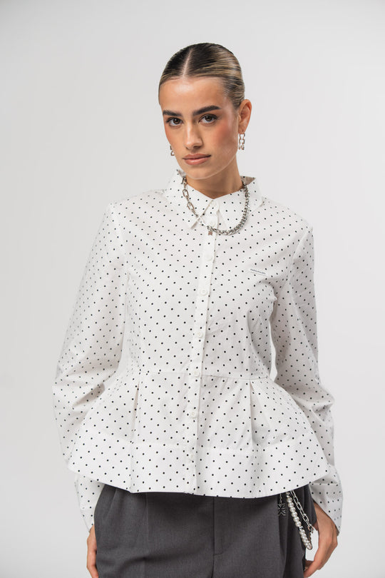 Bild von Peplum Blouse Dots  aus Story 526 Kollektion