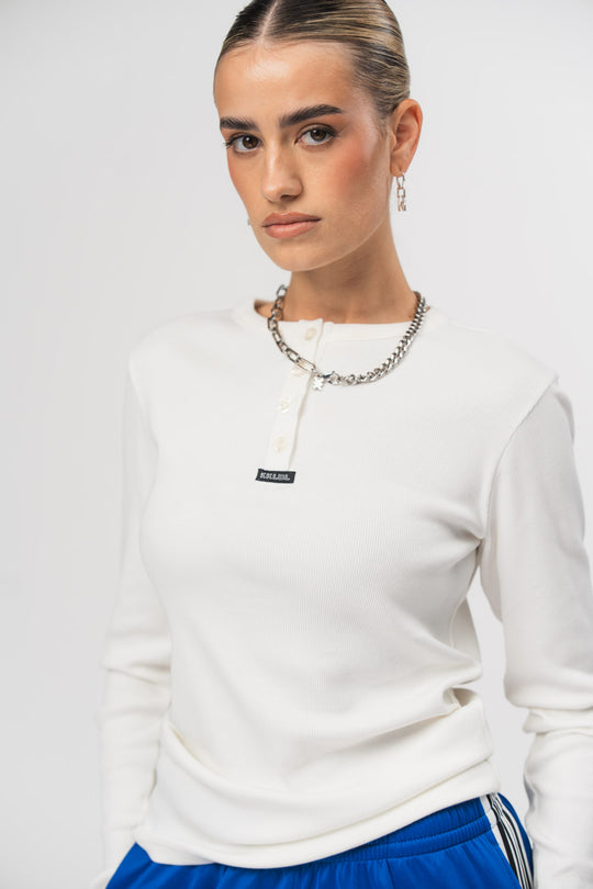 Bild von Rib Longsleeve Offwhite  aus Story 526 Kollektion