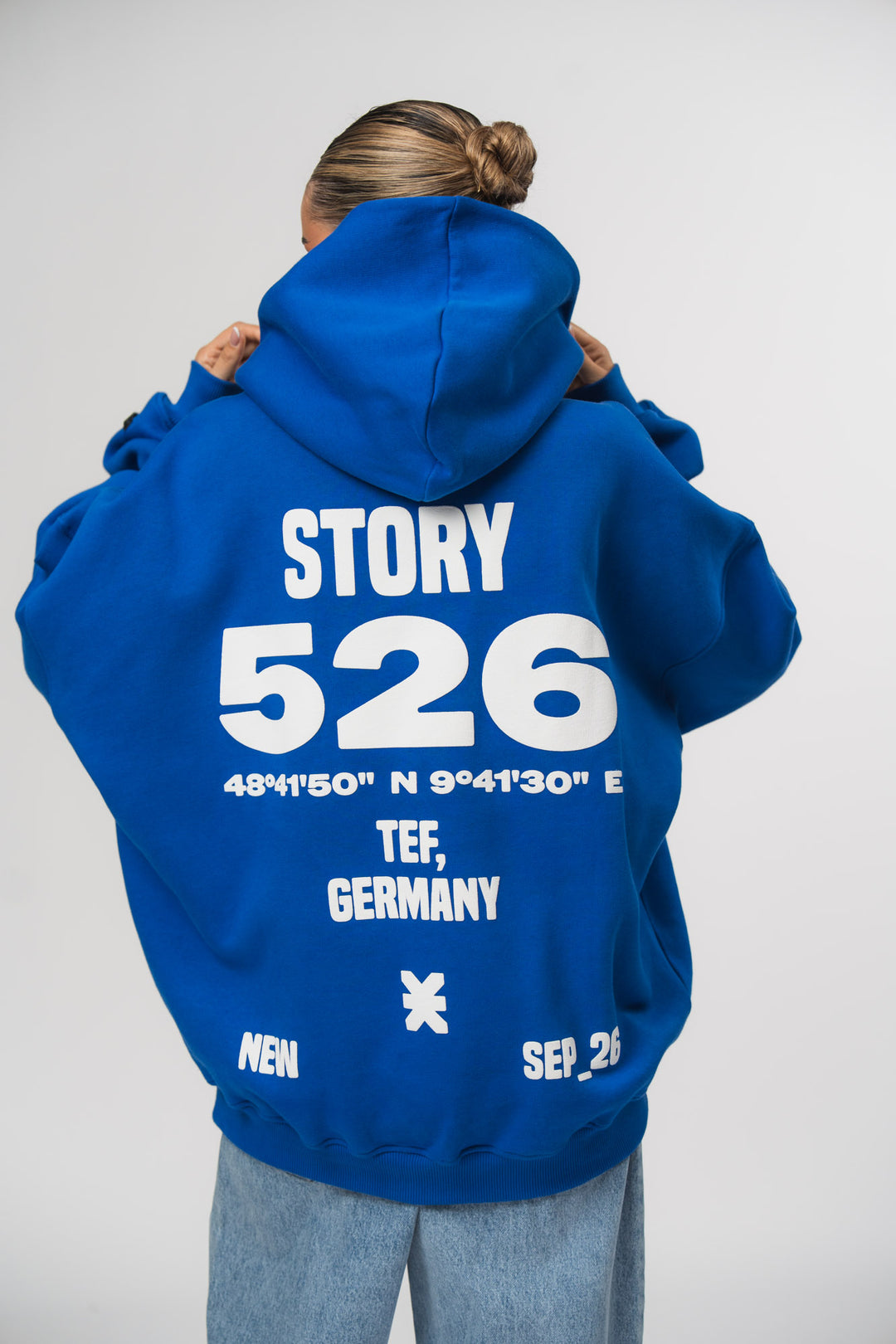 Hoodie Royal Blue