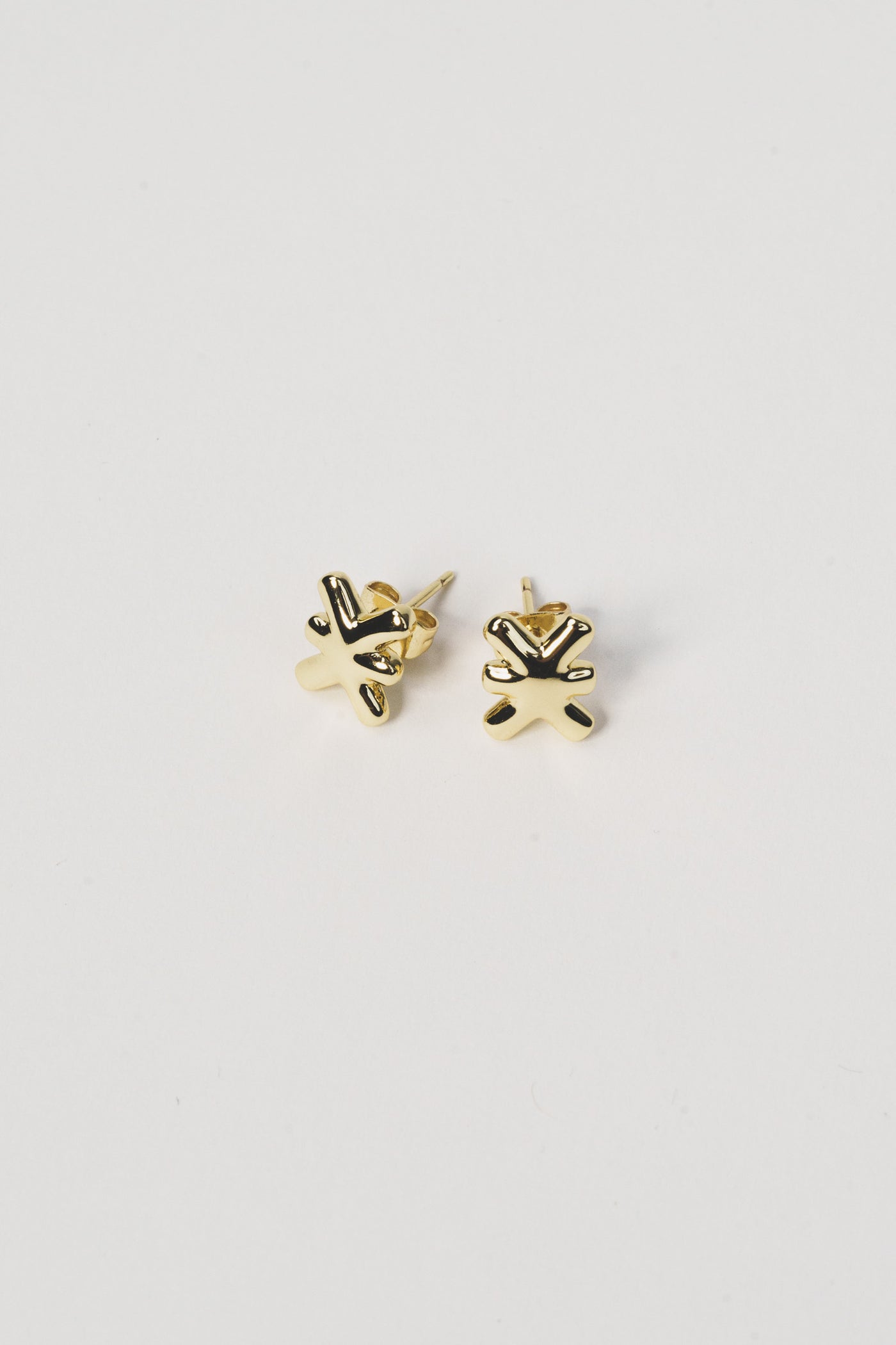 Earring Logo Gold