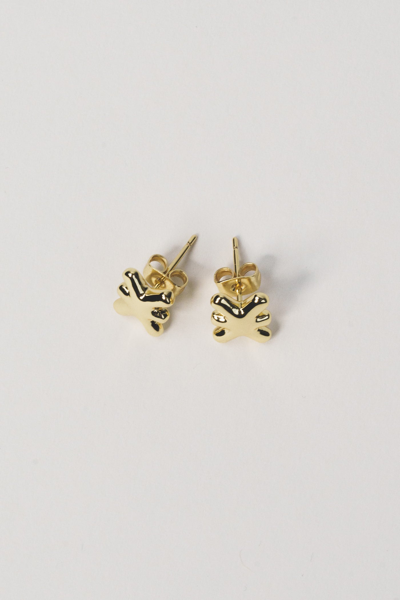 Earring Logo Gold