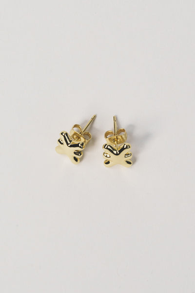 Earring Logo Gold