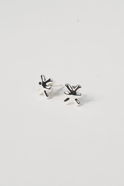 Earring Logo Silver