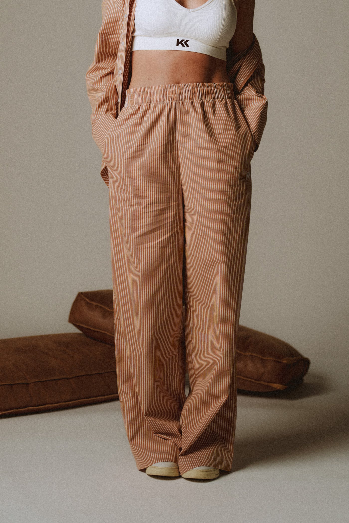 Woven Pants Camel