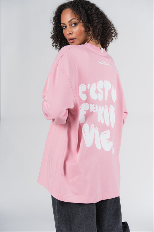 Bild von Oversize Longsleeve La Vie  aus Bestseller Kollektion