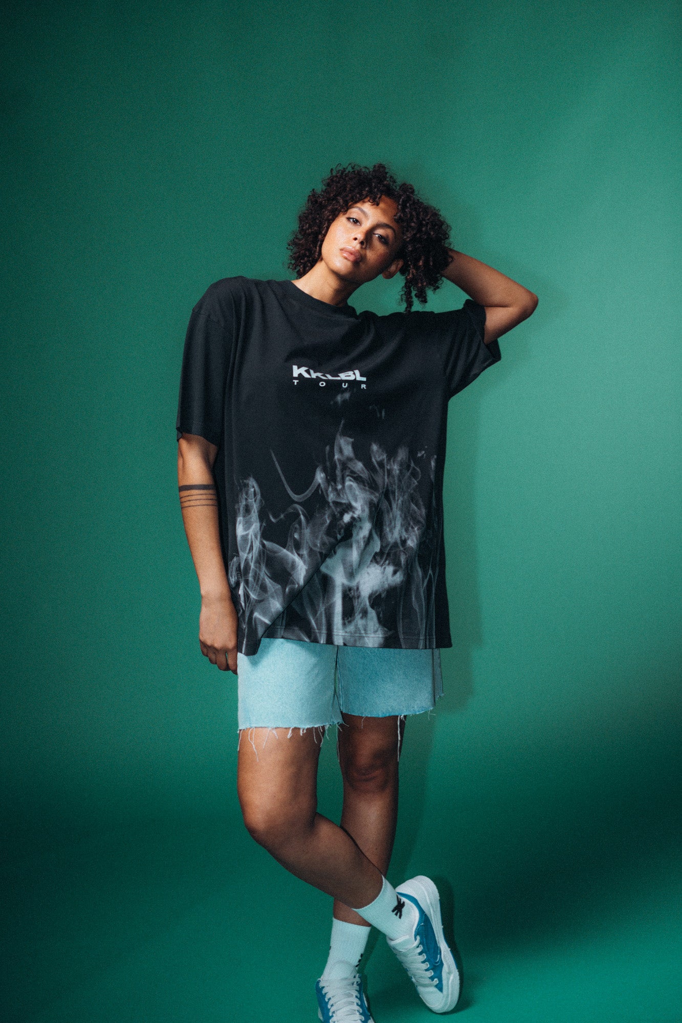 Tour T-Shirt Smoke Black