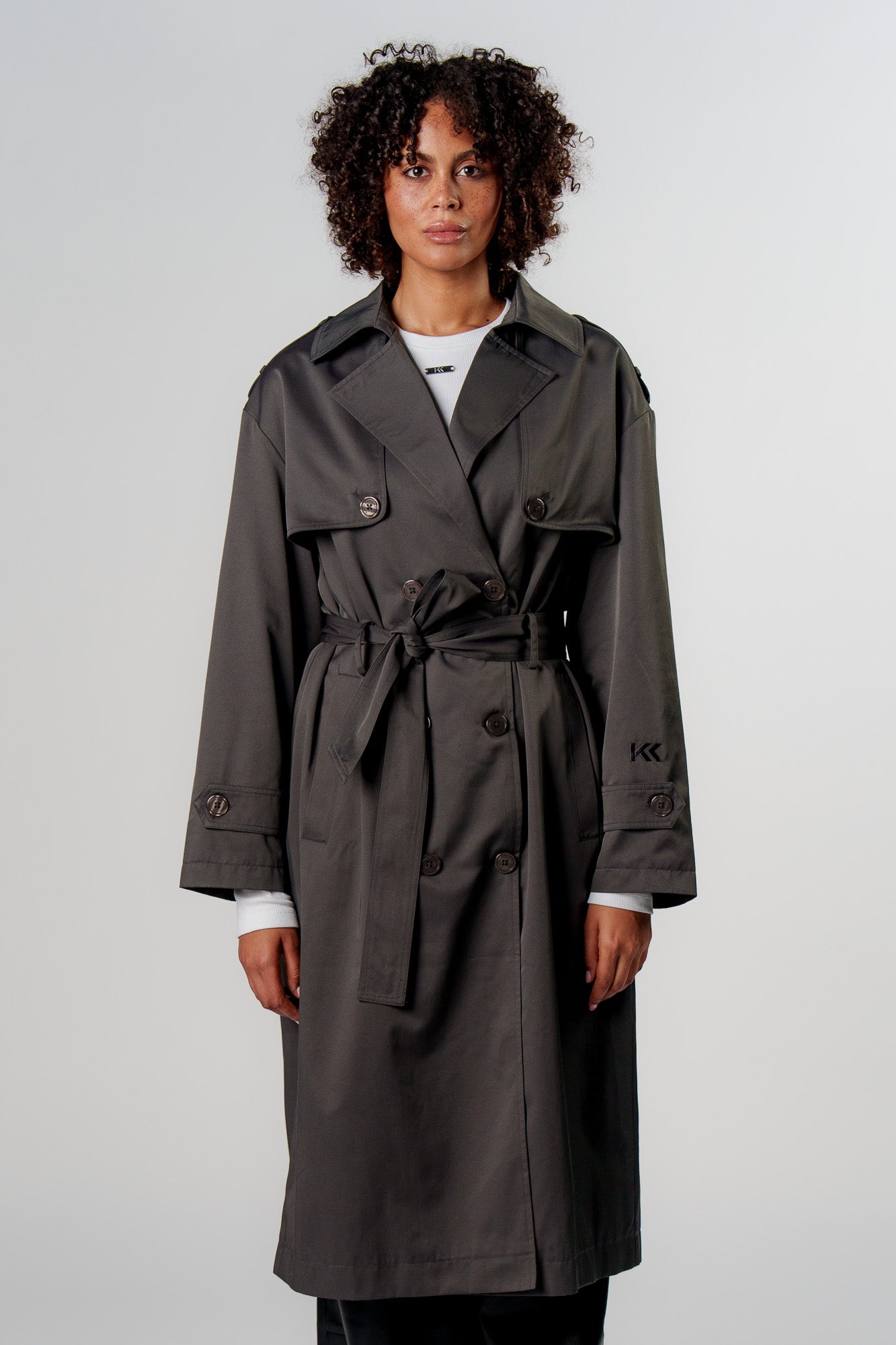 Trenchcoat Dark Grey