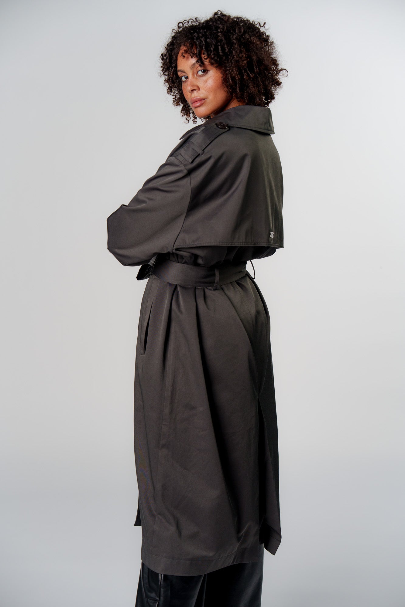 Trenchcoat Dark Grey