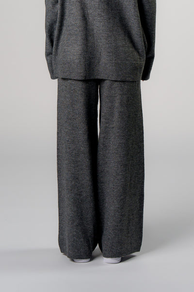 Knit Pants Dark Grey