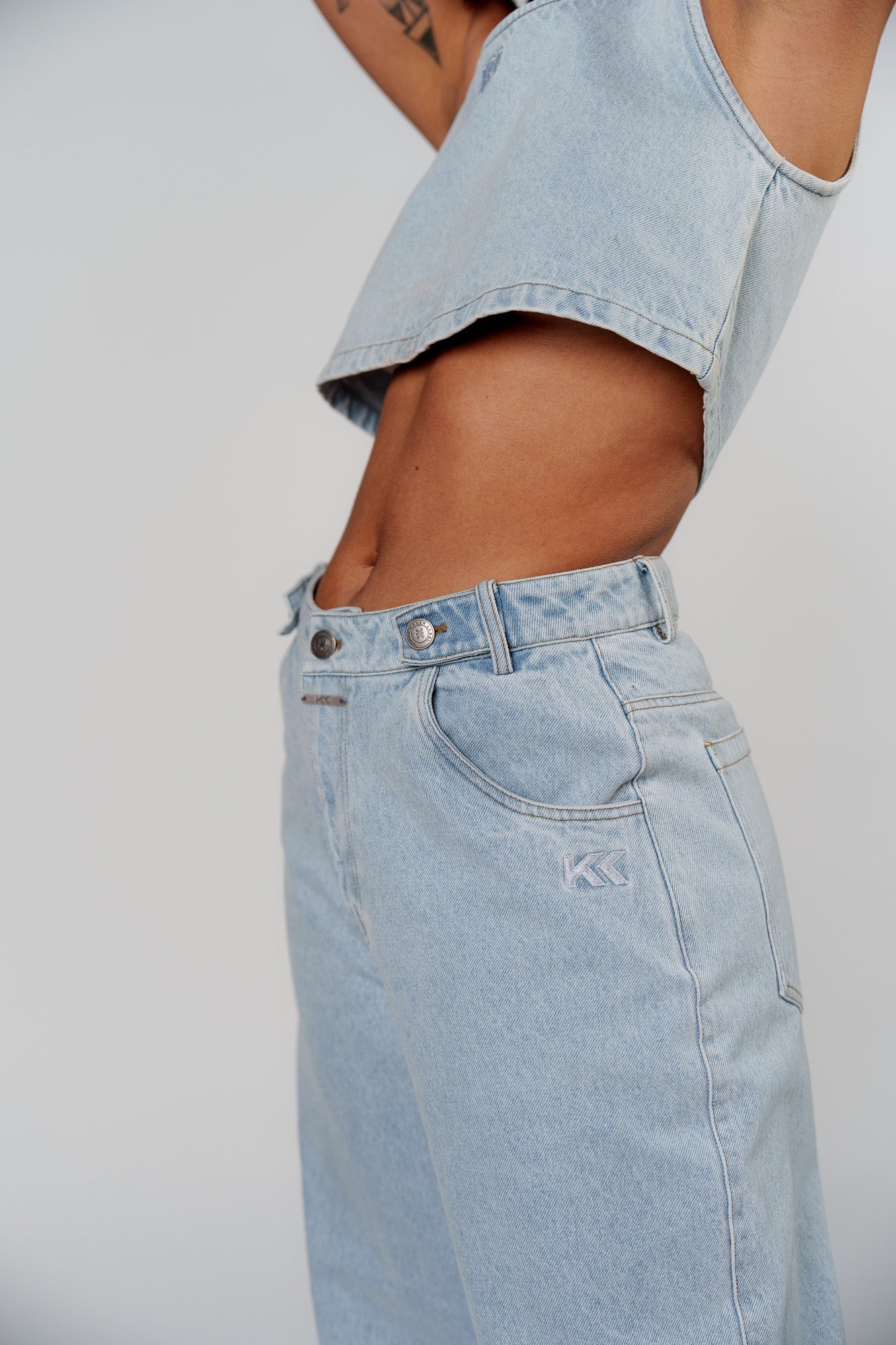 Denim Pants Light Blue