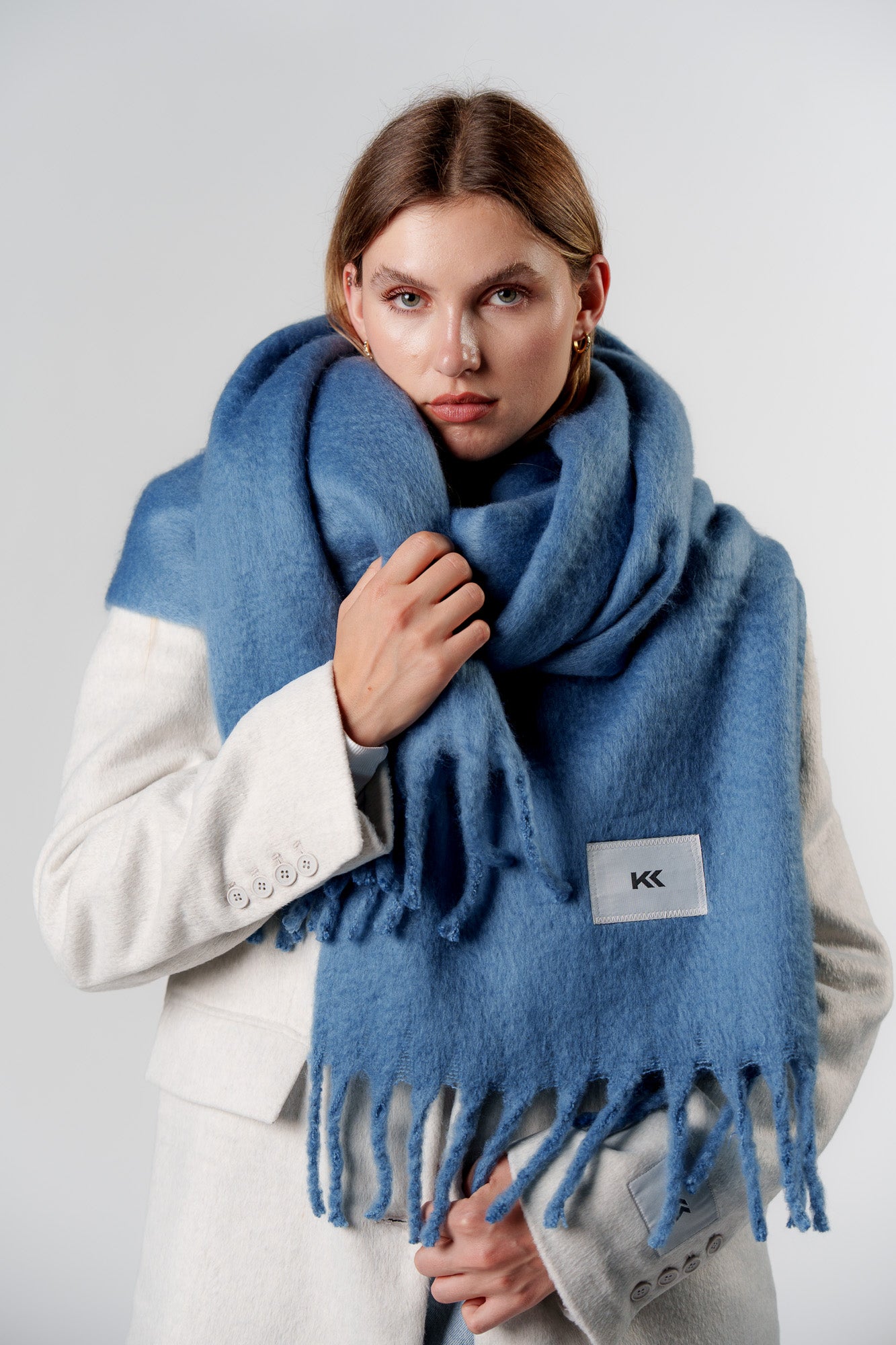 Scarf Blue