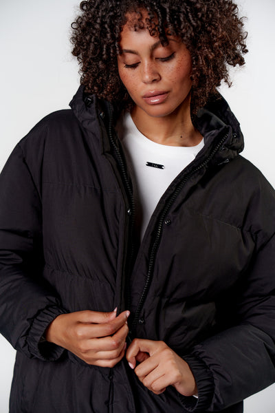 Puffer Coat Black