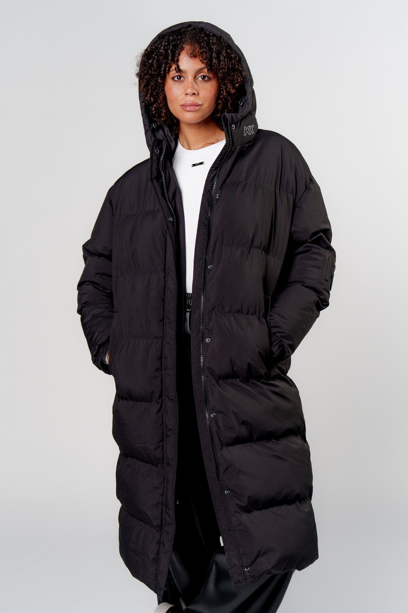 Puffer Coat Black