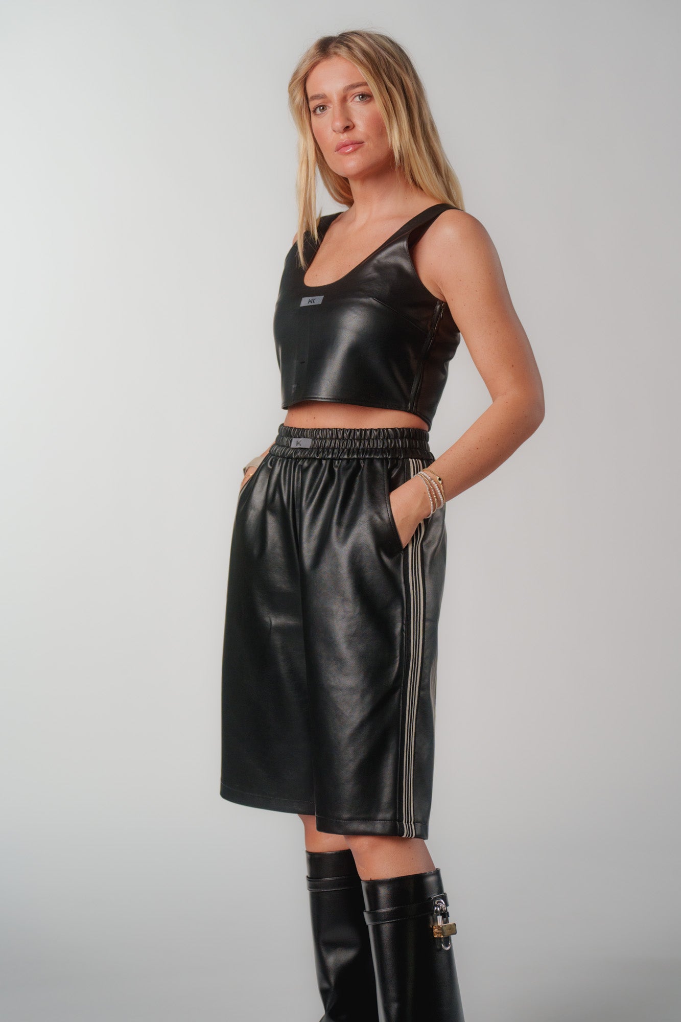 Leather Shorts