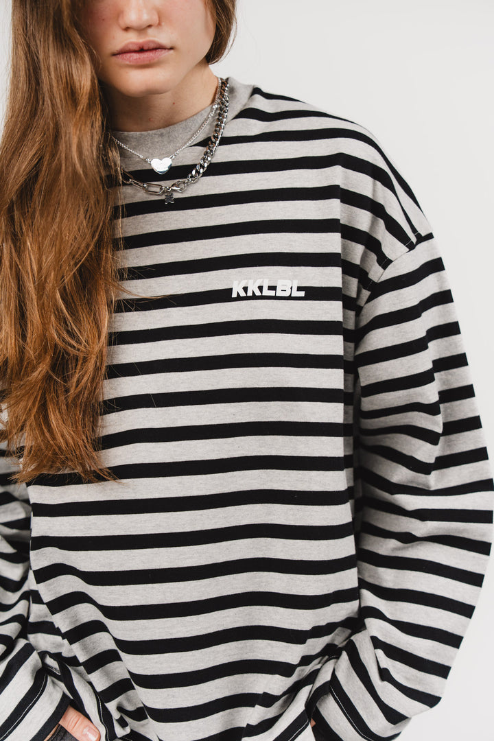 Longsleeve Cropped Stripes - Karo Kauer Label