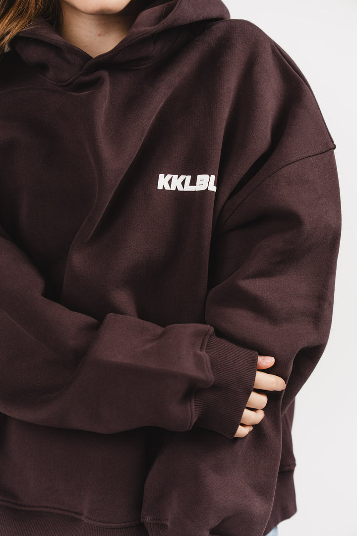 Hoodie Brown - Karo Kauer Label