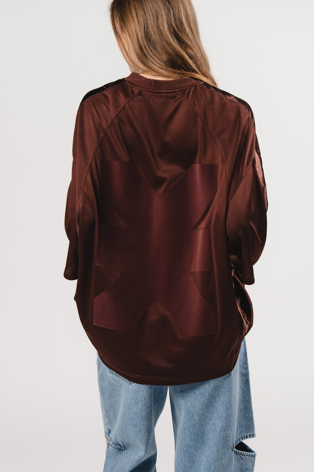 Jersey T-Shirt Brown - Karo Kauer Label