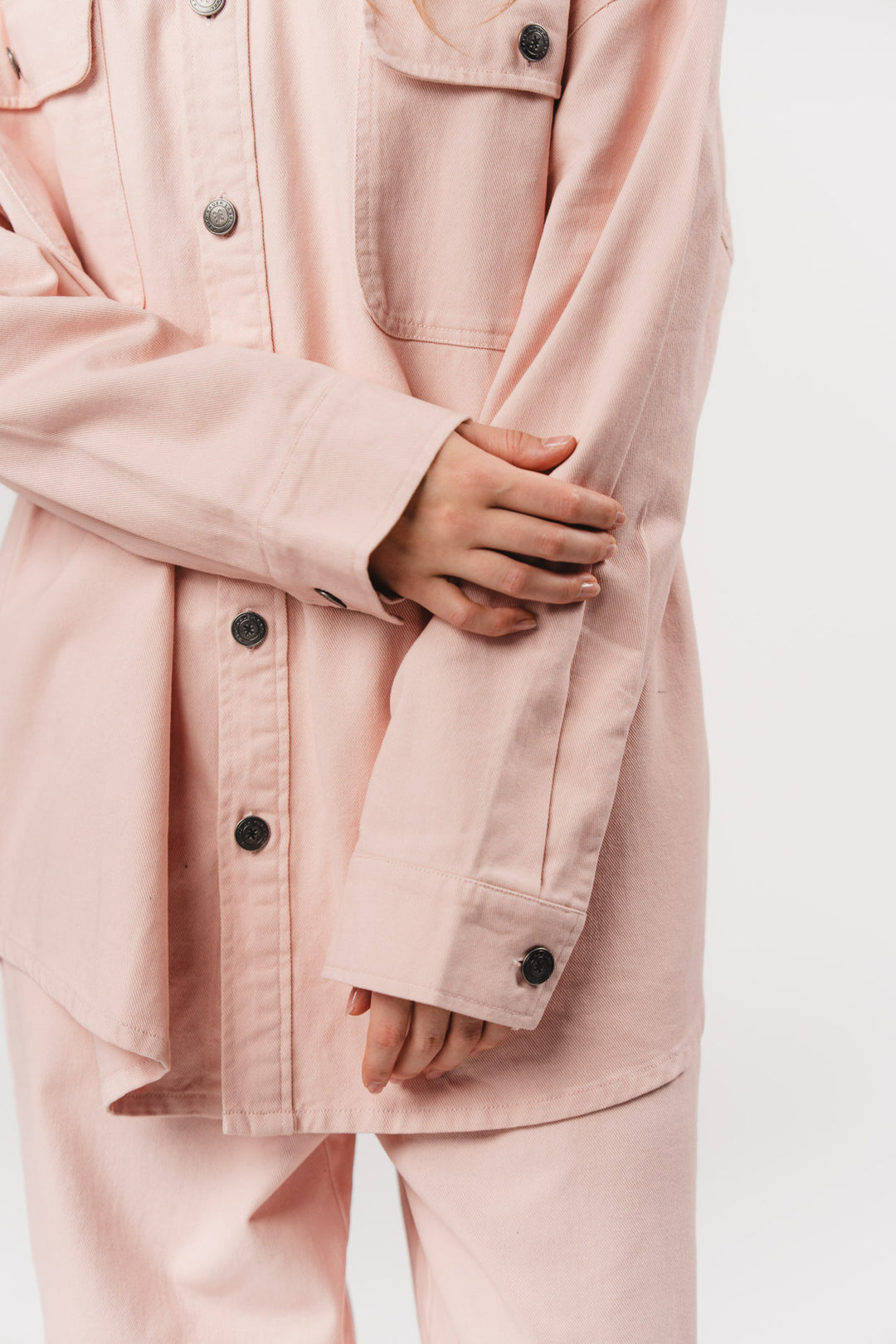 Denim Overshirt Rose - Karo Kauer Label