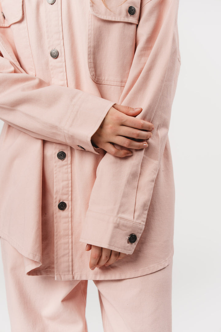 Denim Overshirt Rose - Karo Kauer Label