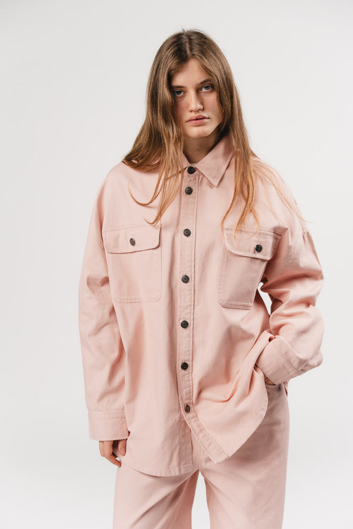 Denim Overshirt Rose - Karo Kauer Label