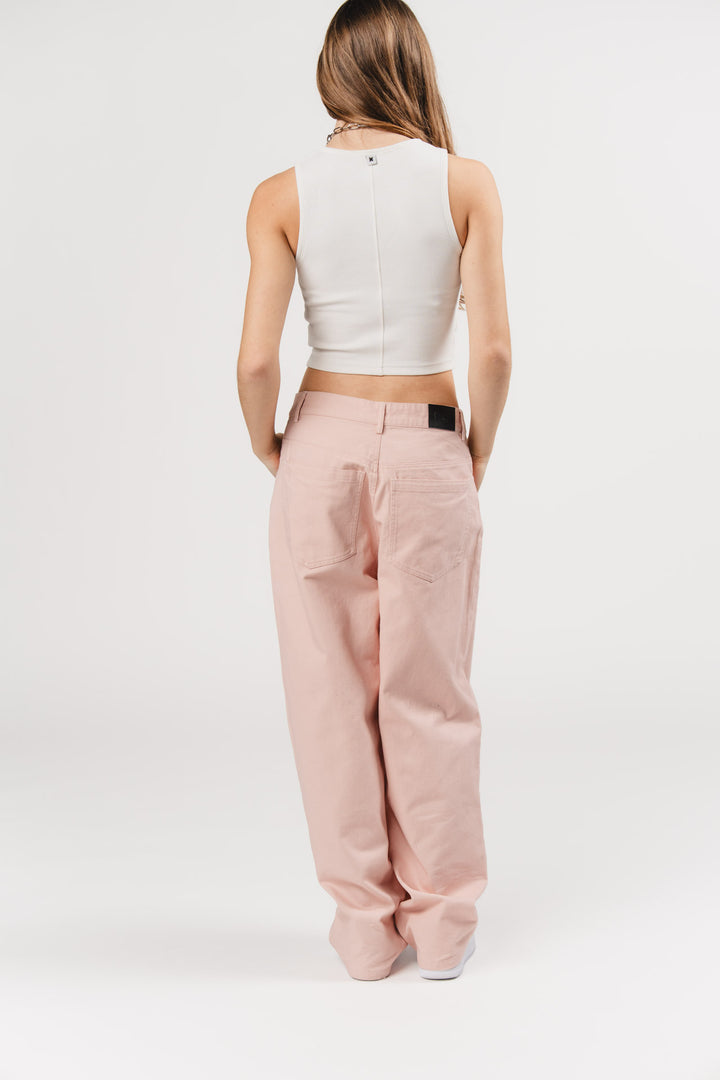 Denim Boxer Pants Rose - Karo Kauer Label