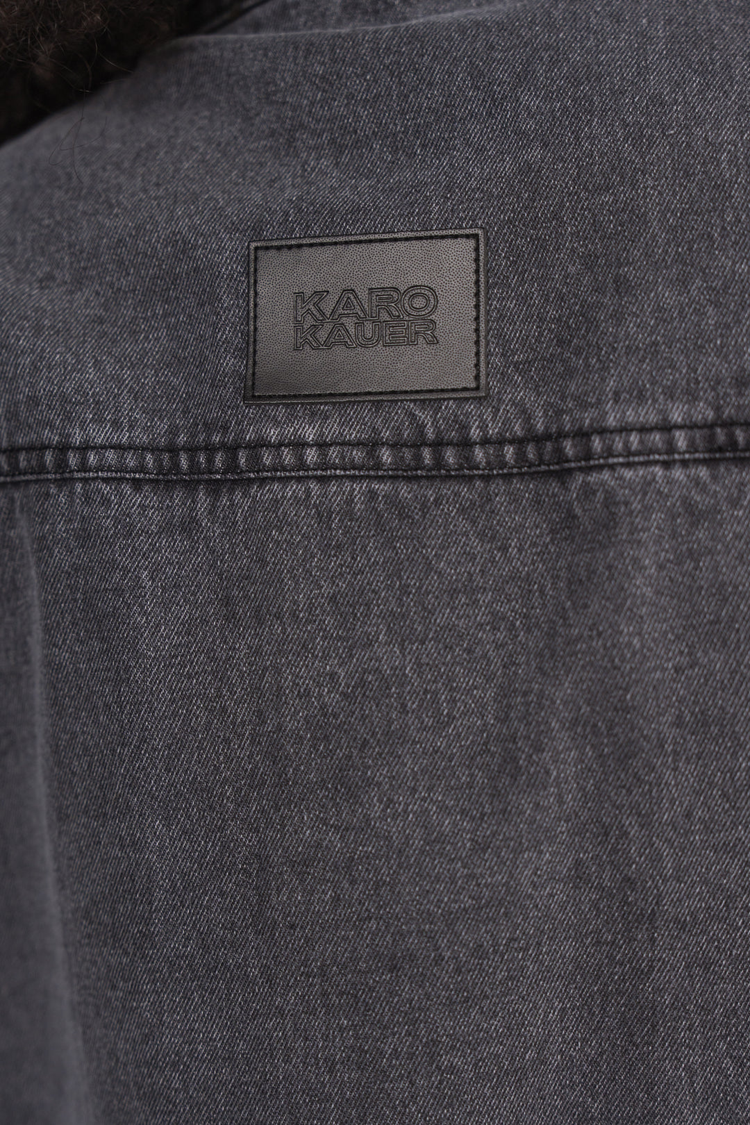 Denim Vest Grey - Karo Kauer Label