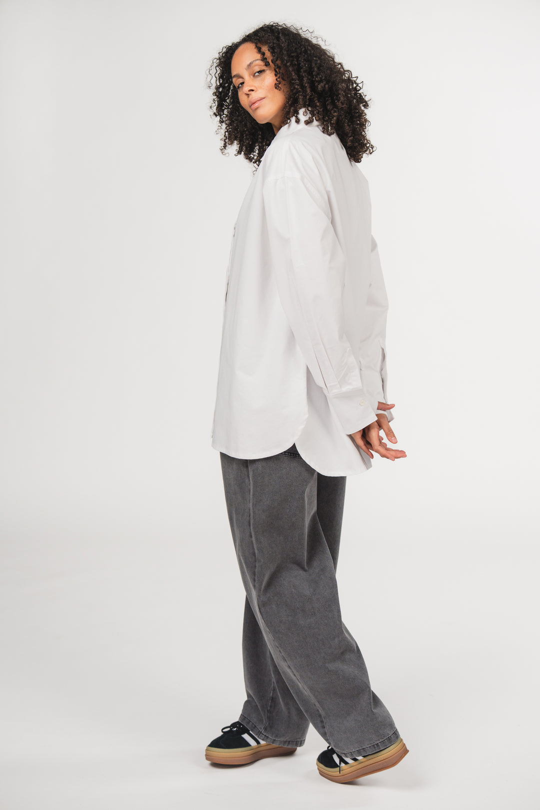 Woven Blouse White KK - Karo Kauer Label