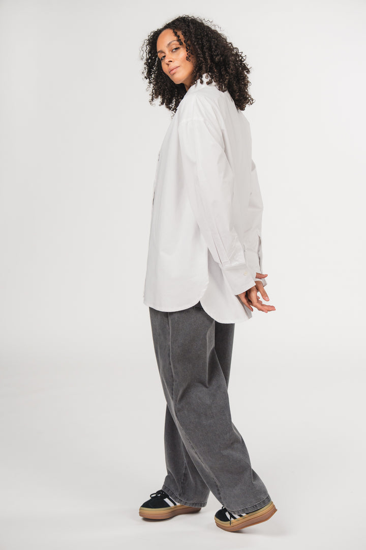Woven Blouse White KK - Karo Kauer Label