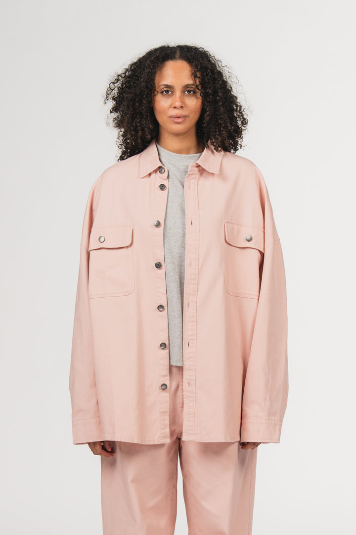 Denim Overshirt Rose - Karo Kauer Label