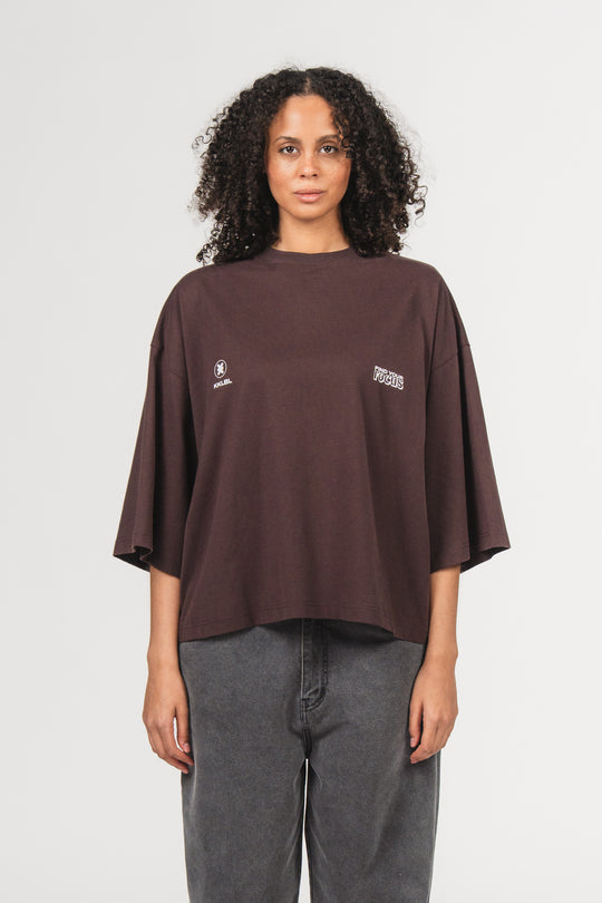 Alternative Ansicht von T-Shirt Cropped Brown  aus Alle Produkte Kollektion ausverkauft