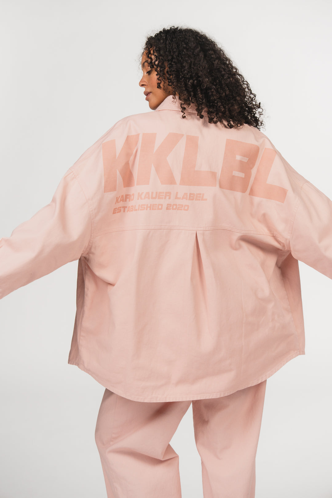 Denim Overshirt Rose - Karo Kauer Label