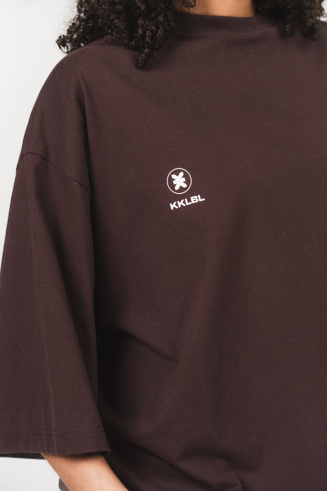 T-Shirt Cropped Brown - Karo Kauer Label