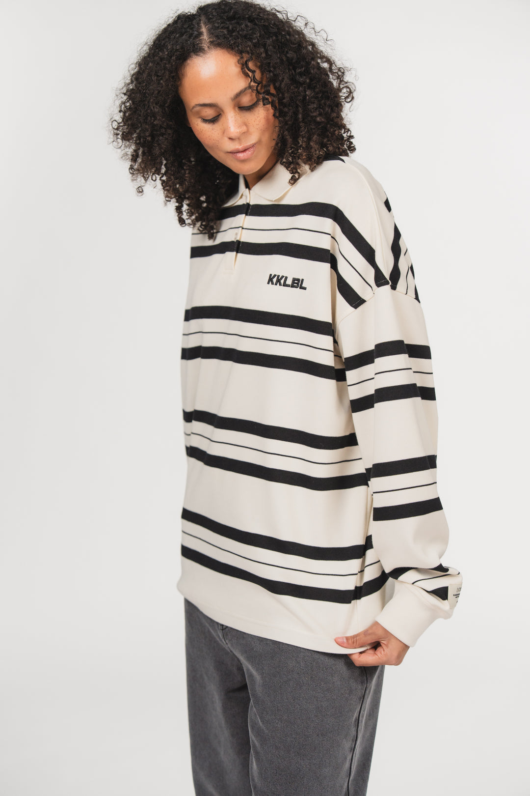 Poloshirt Stripes KKLBL - Karo Kauer Label