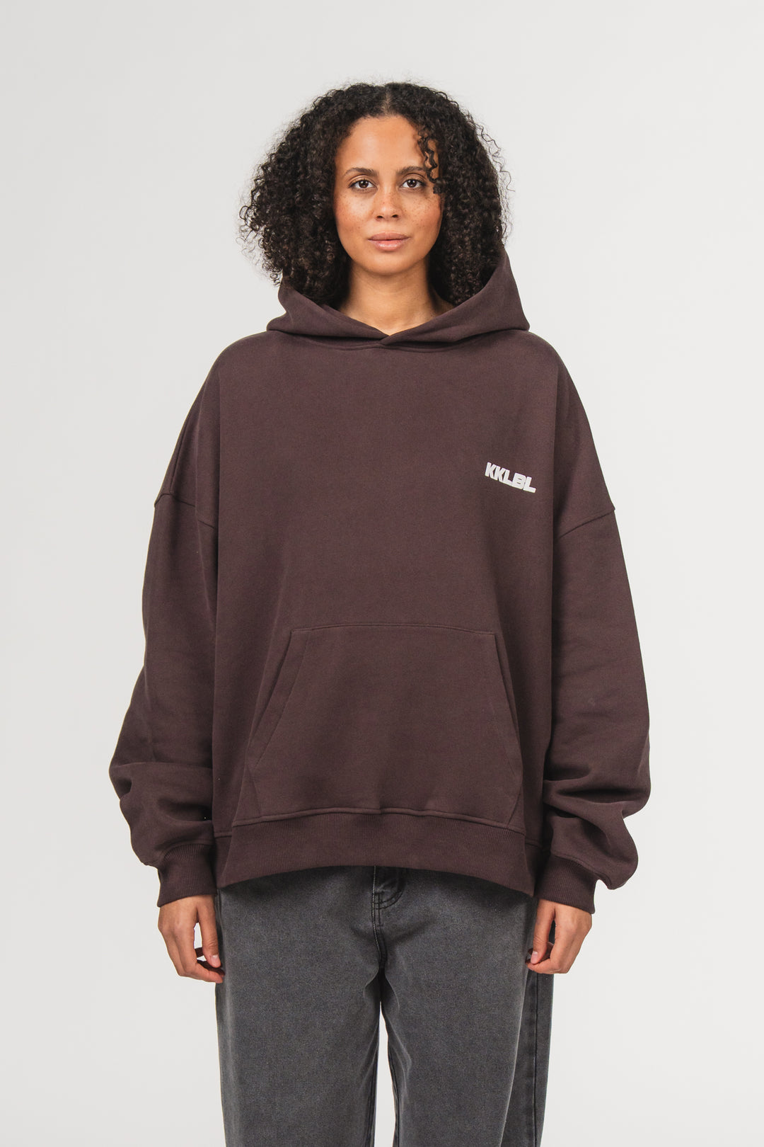 Hoodie Brown - Karo Kauer Label