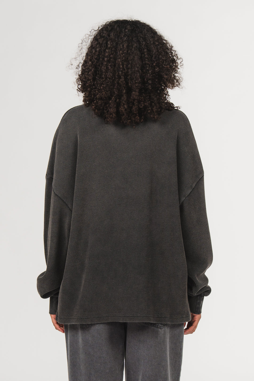 Longsleeve Washed Grey - Karo Kauer Label