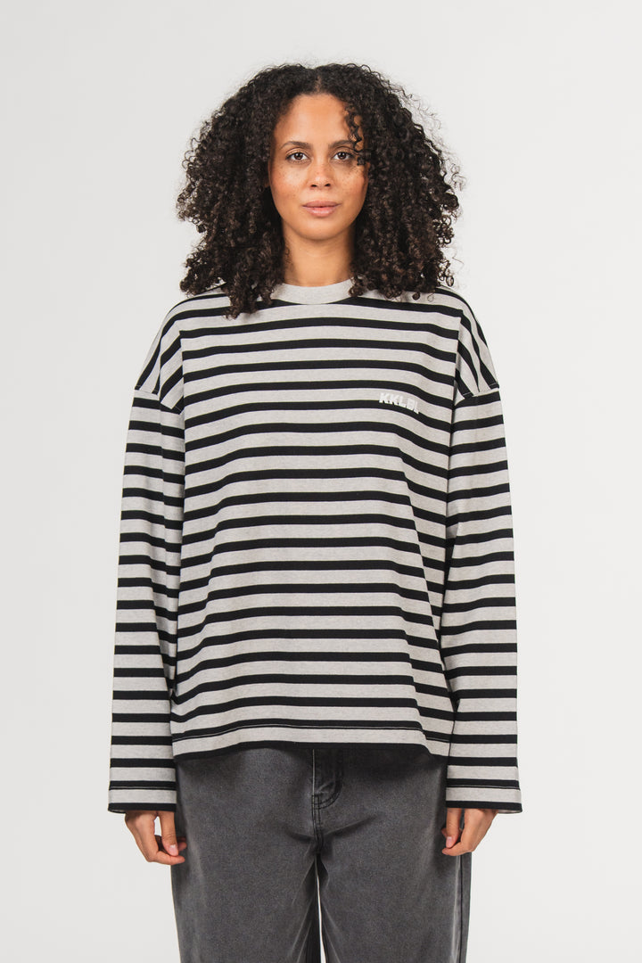 Longsleeve Cropped Stripes - Karo Kauer Label