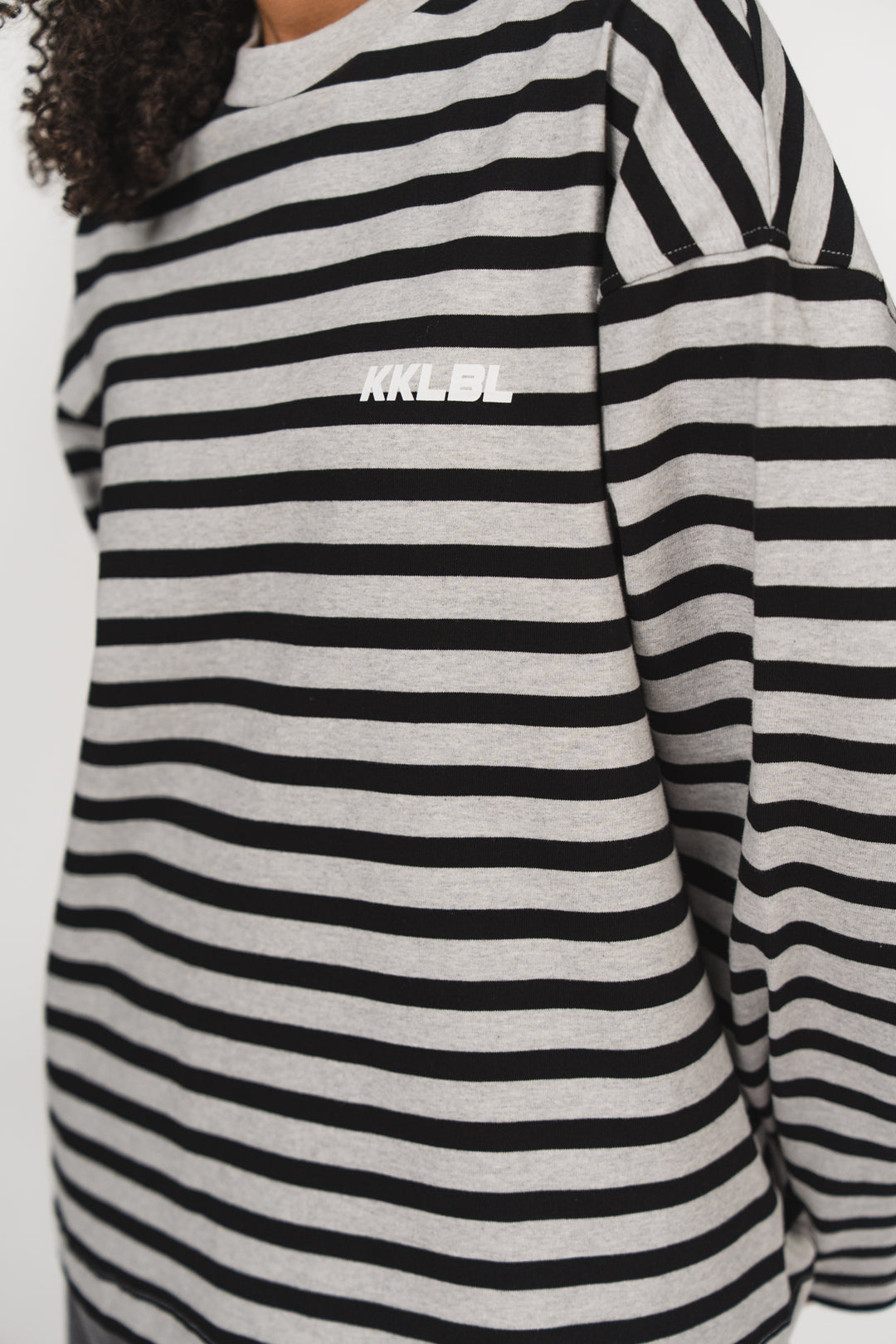 Longsleeve Cropped Stripes - Karo Kauer Label